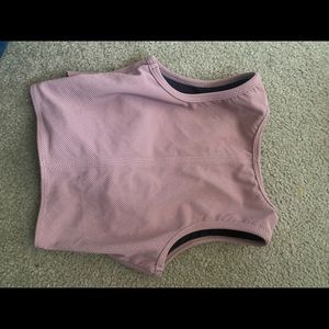pink athletic top